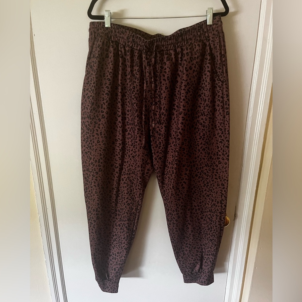 Animal Print Joggers